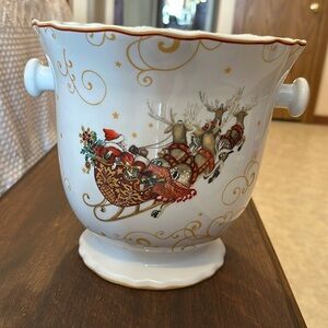 Williams Sonoma ‘Twas The Night Before Christmas ice bucket